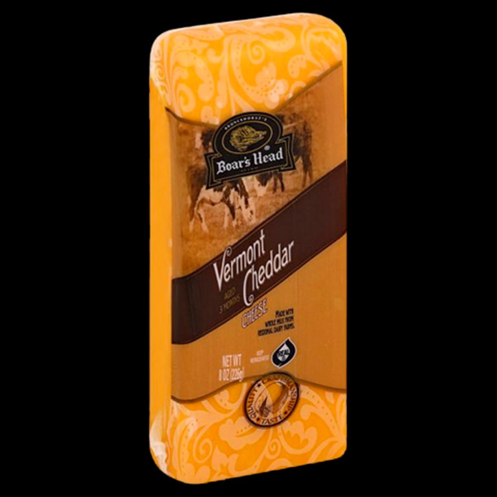BOAR'S HEAD VERMONT CHEDDAR YELLOW   (10)