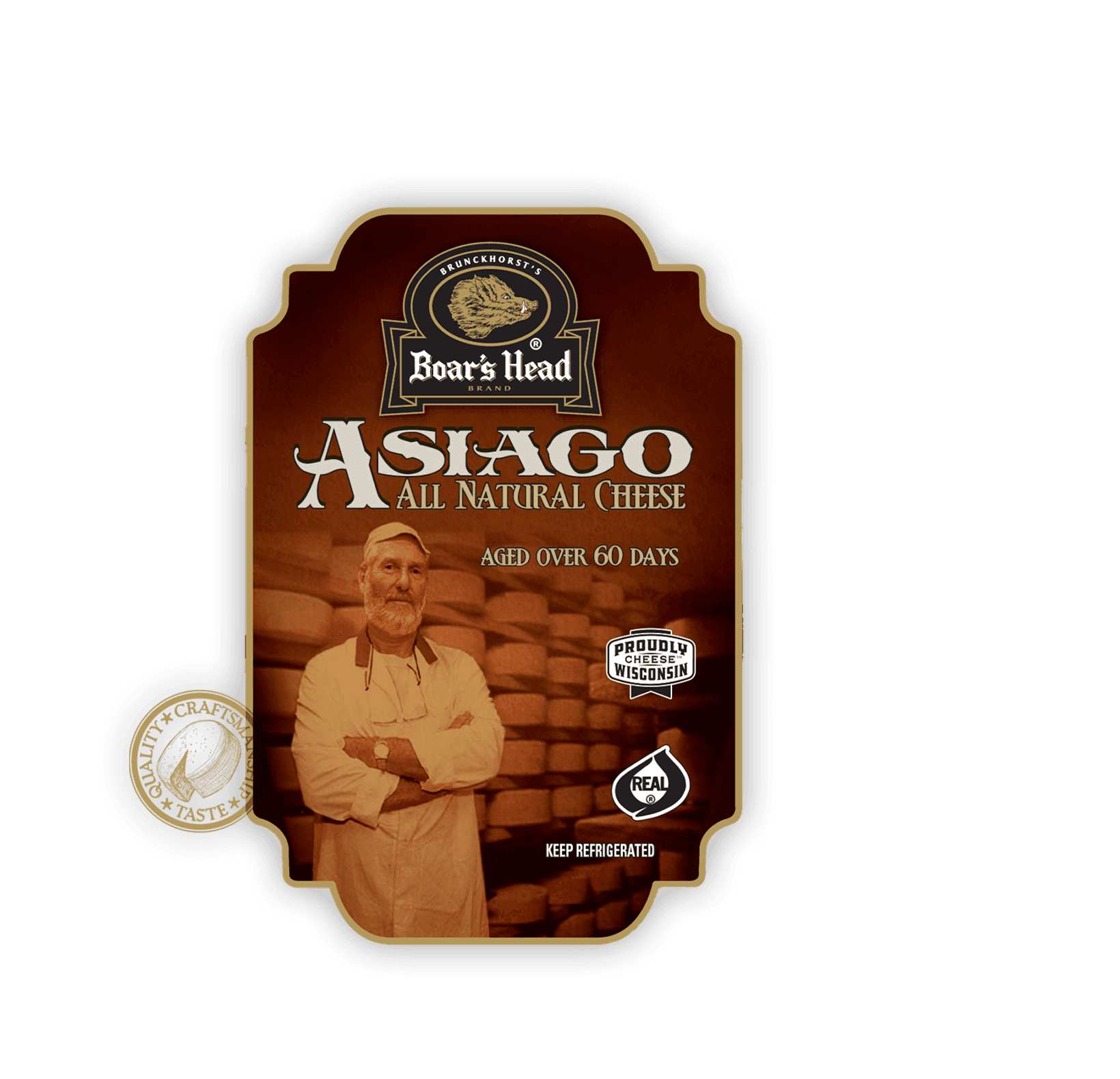 BOAR'S HEAD ASIAGO CHEESE (10)